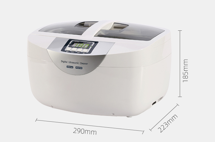 Codyson CD-4820 2.5L Dental Ultrasonic Cleaner with Digital Timer And Heater